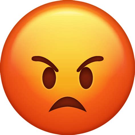 Download Emoji Anger Emoticon Iphone Angry Emoji Full