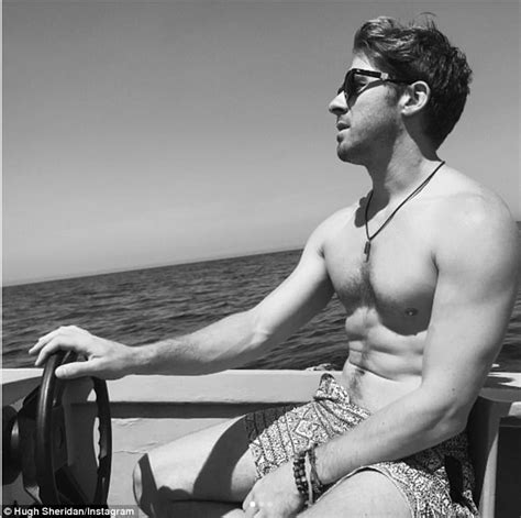 Hugh Sheridan Shirtless In The New York Sunset Daily Mail Online