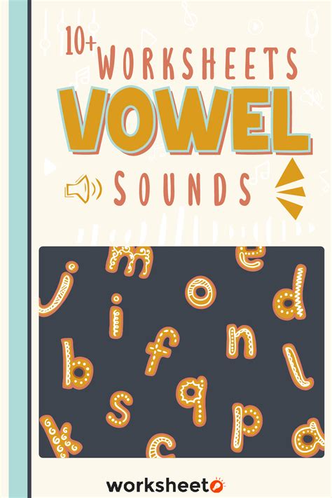 18 Worksheets Vowel Sounds Free Pdf At