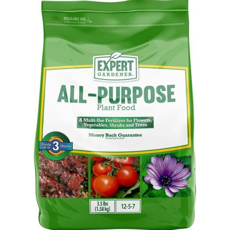Expert Gardener All Purpose Plant Food Fertilizer 12 5 7 35 Lbs