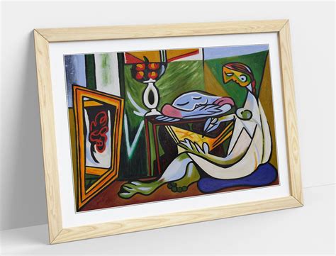 Pablo Picasso The Muse Poster Framed Wall Art Print Picture Etsy