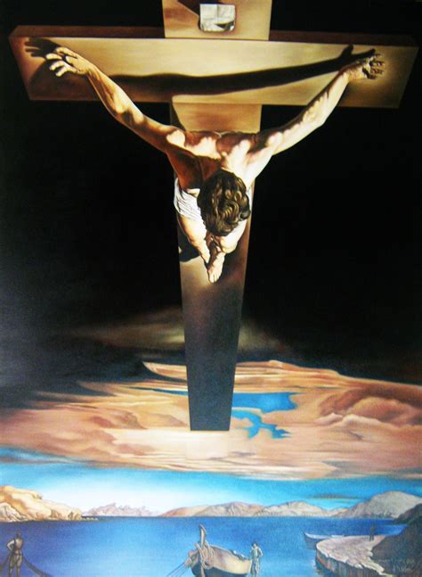 Estudio De Cristo De San Juan De La Cruz Salvador Dalí Salvador Dalí
