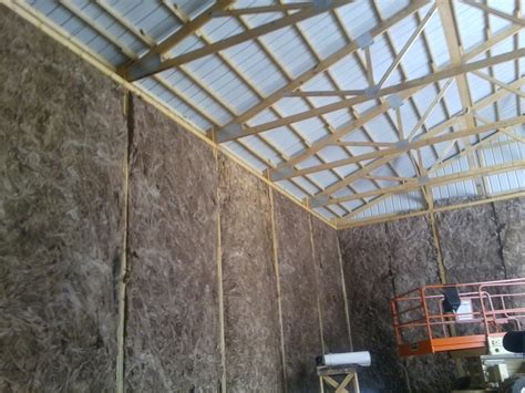 I have a 30 x 40 pole barn with nothing on the ceiling for insulation. Insulating Pole Barn Question - Construction - Contractor Talk