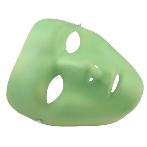 Glow In The Dark Face Mask For Halloween Masquerade Carnival Costume