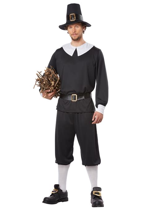 Mens Pilgrim Man Costume