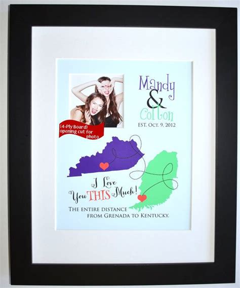 Maybe you would like to learn more about one of these? Best Friend, Moving Away Gift Ideas Any Two States Long ...