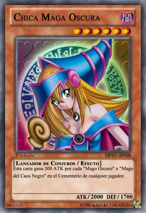 Yu Gi Oh Cartas Hd En Español Mago Oscuro Yugioh Maga Oscura Carta Y Yu Gi Oh