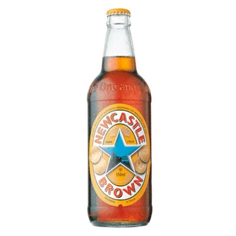 Famously served in the unique schooner glass, it's the. Newcastle Brown Ale