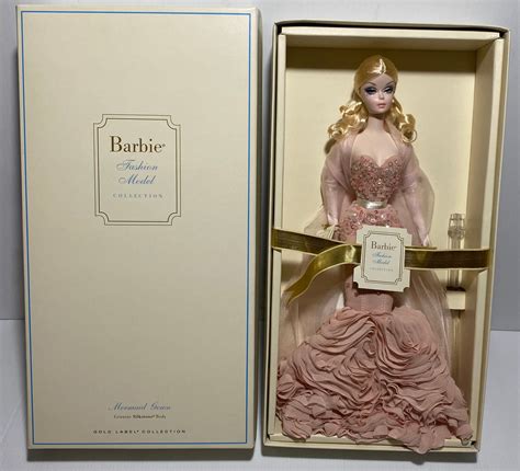 2012 Mermaid Gown Silkstone Barbie Doll Bfmc Gold Label X8254 Nrfb Funhouse Toys And Collectables