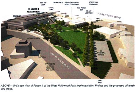 A Look At Final Designs For West Hollywood Park Wehoville