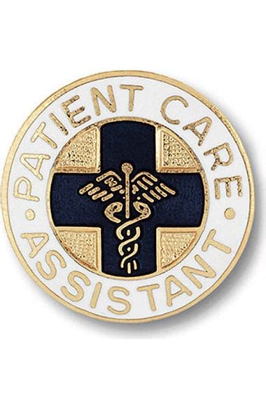 Prestige Medical Emblem Pin Patient Care Assistant