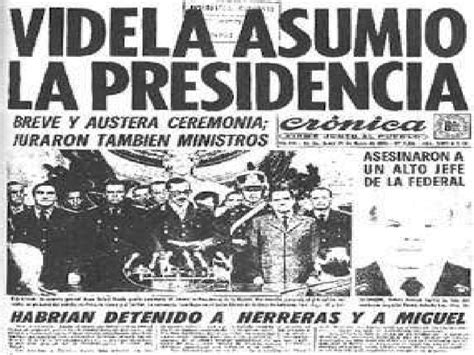 Un Día Como Hoy Jorge Rafael Videla Asumía Como Primer Presidente De La Dictadura Filo News