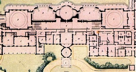 Ground Plans For The Royal Pavilion Brighton England Inspiration