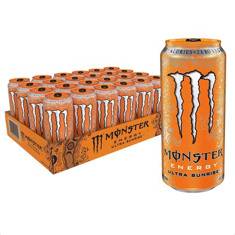 Buy Monster Energy Ultra Sunrise Sugar Free Energy Drink 16 Ounce