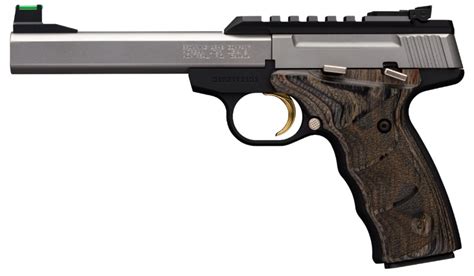 Browning Buck Mark Plus Stainless Udx 22 Lr Semi Automatic Pistol