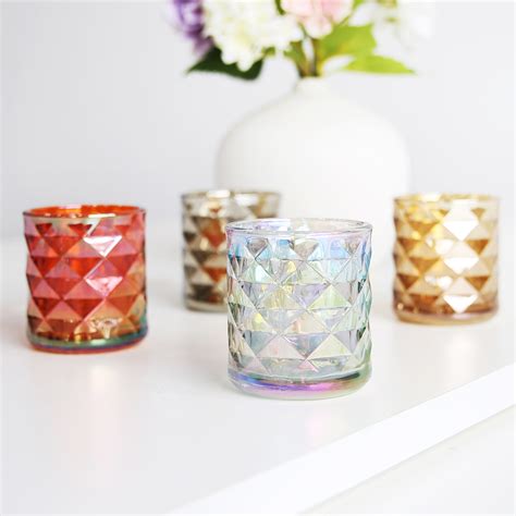 Wholesale Glass Tea Light Candle Holder For Table Decoration High Quality Wholesale Candle