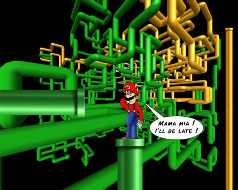 Pipe Maze By Zefrenchm On Deviantart