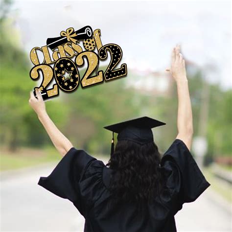 Buy Class Of 2022 Wood Sign Decoration 2022 Senior Graduation Photo