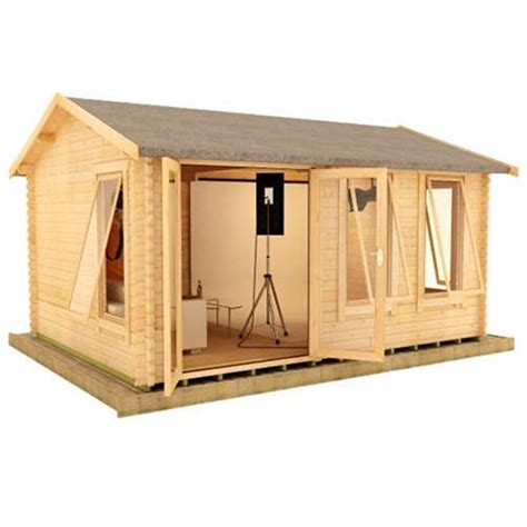 Skogr Log Cabins 16ft X 14ft Ralph 44mm Log