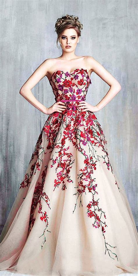Non Traditional Short Floral Wedding Dresses 167 Best Non Traditional