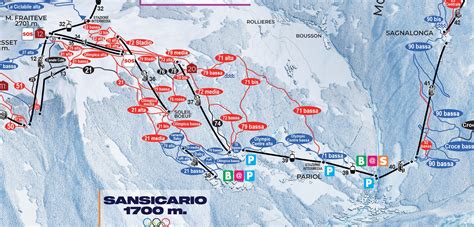 Cartina San Sicario Mappa Piste Di Sci San Sicario Dove Sciare My Xxx