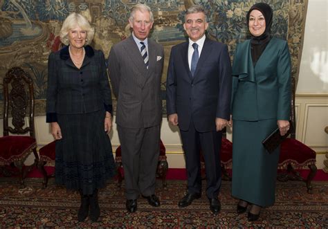 Abdullah Gul Prince Charles Hayrunnisa Gul Camilla Parker Bowles