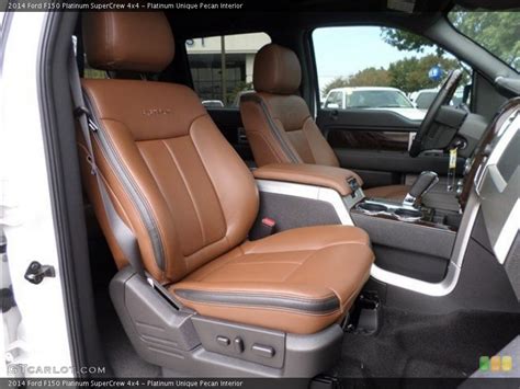 Platinum Unique Pecan Interior Front Seat For The 2014 Ford F150
