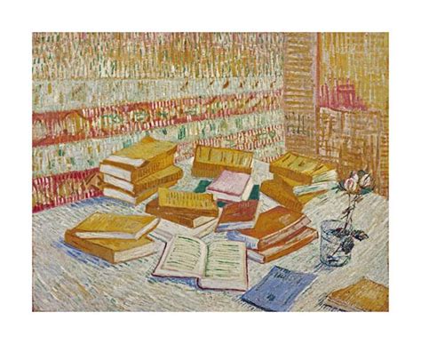Vincent Van Gogh Fine Art Open Edition Gicléethe Parisian Novels