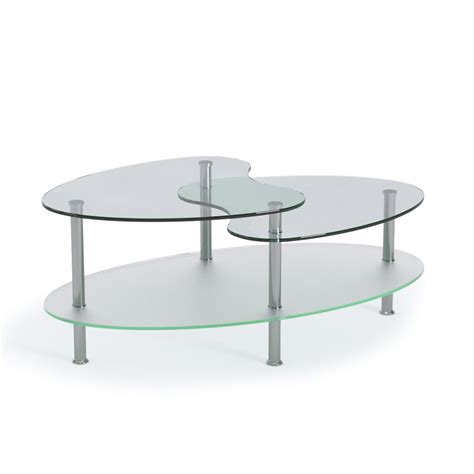Browse a variety of modern furniture, housewares and decor. Becca 38 Inch Oval Two Tier Glass Coffee Table