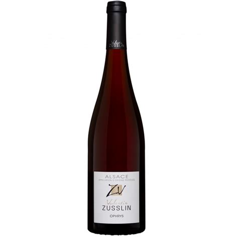 2021 Valentin Zusslin Ophrys Pinot Noir Alsace France Perrines