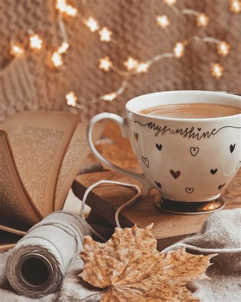 Coffee Mood☕🍁 Coffee Photos Sweet Cups Cozy Aesthetic