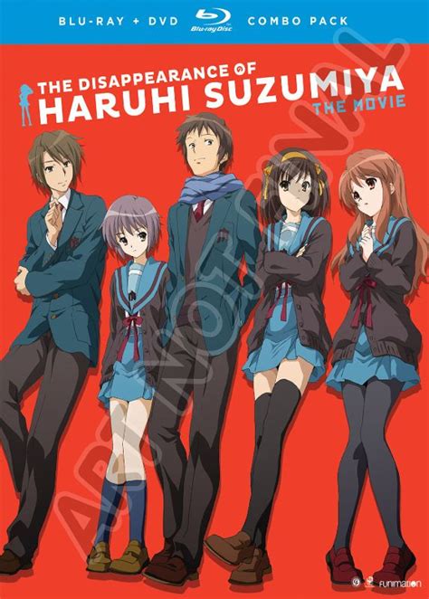 The Disappearance Of Haruhi Suzumiya The Movie Blu Ray 3 Discs 2010 Best Buy