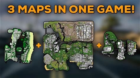 Iii Vc Sa All 3 Gta Maps In One Game Gta Mixed City Mod For Gta