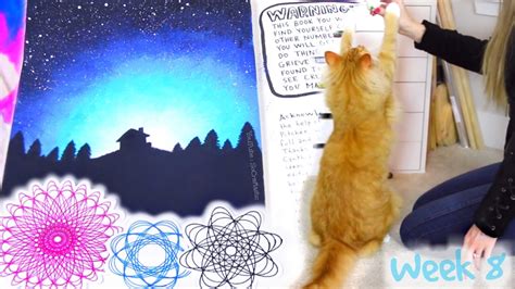 Original artwork by mary elizabeth arts decorate glassware, mugs, napkins, plates, platters, paintings, prints, cards and more! WRECK THIS JOURNAL 8 : SPIROGRAPH Art | SoCraftastic - YouTube