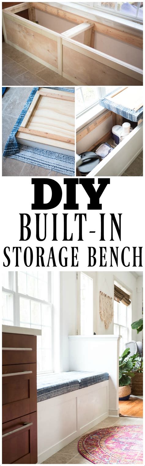 Youdenova 30 inches folding however, if you are good with diy tasks, you can easily do that yourself with the use of some tools. diy-built-in-storage-bench - PLACE OF MY TASTE