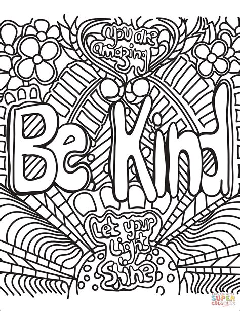 kind coloring page  printable coloring pages