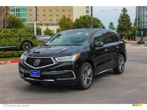 Majestic Black Pearl 2020 Acura Mdx Technology Awd Exterior Photo
