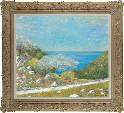View From Can Costa Majorca In The Style Of Claude Monet 1884 John