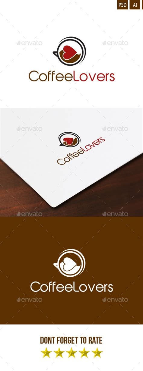 Coffee Lovers Logo By Pascreative Graphicriver
