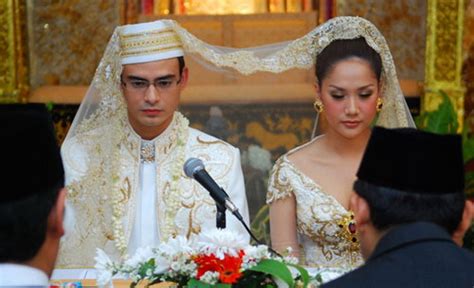 Foto Perkahwinan Wedding Ashraf Sinclair Dan Bunga Citra Lestari