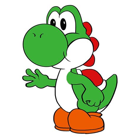 The comic would later be serialized in japan through corocoro comic in 1993. How to Draw Yoshi from Super Mario - Really Easy Drawing Tutorial | Yoshi drawing, Easy drawings ...