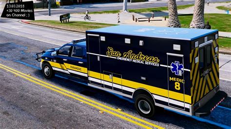 Dodge 3500 Mega Cab Ambulance Grand Theft Auto V Mgva Modification