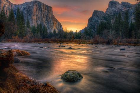 Yosemite Valley Sunrise Glow As I Look Through Some Images That I