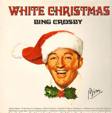 Album Cover Art Wednesday The Bing Crosby Christmas Variations First