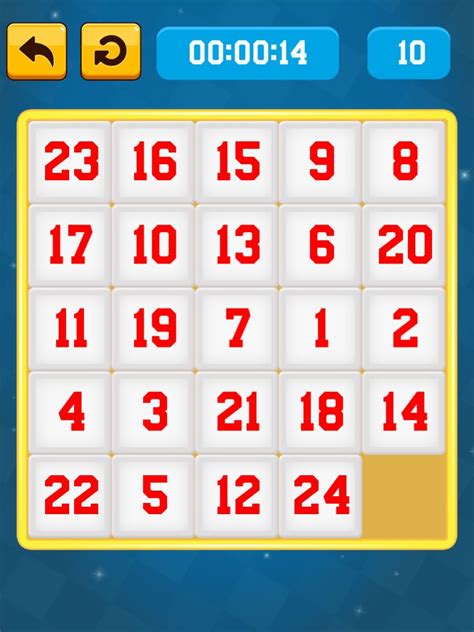 So slide the numbers and try to do this fastest as you can. Number Arrange Puzzle Game - iOS Source Code by ...