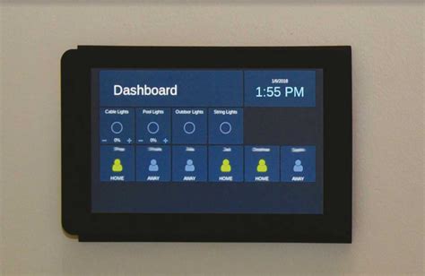 Open Source Smart Home Touchscreen