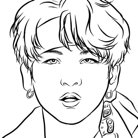 Bts Coloring Pages Coloring Pages