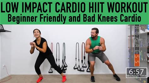 Low Impact Cardio Hiit Workout Beginner Friendly And Good For Bad
