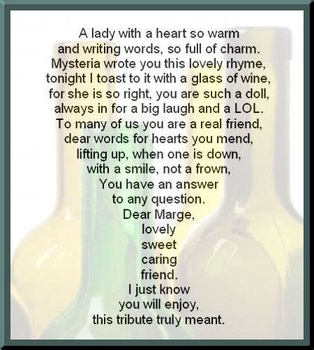 Funny Wine Poems