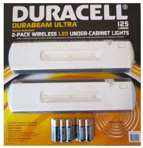 Shipped with usps priority mail. NEW! Duracell Durabeam Ultra 2 Pack Wireless LED Under ...